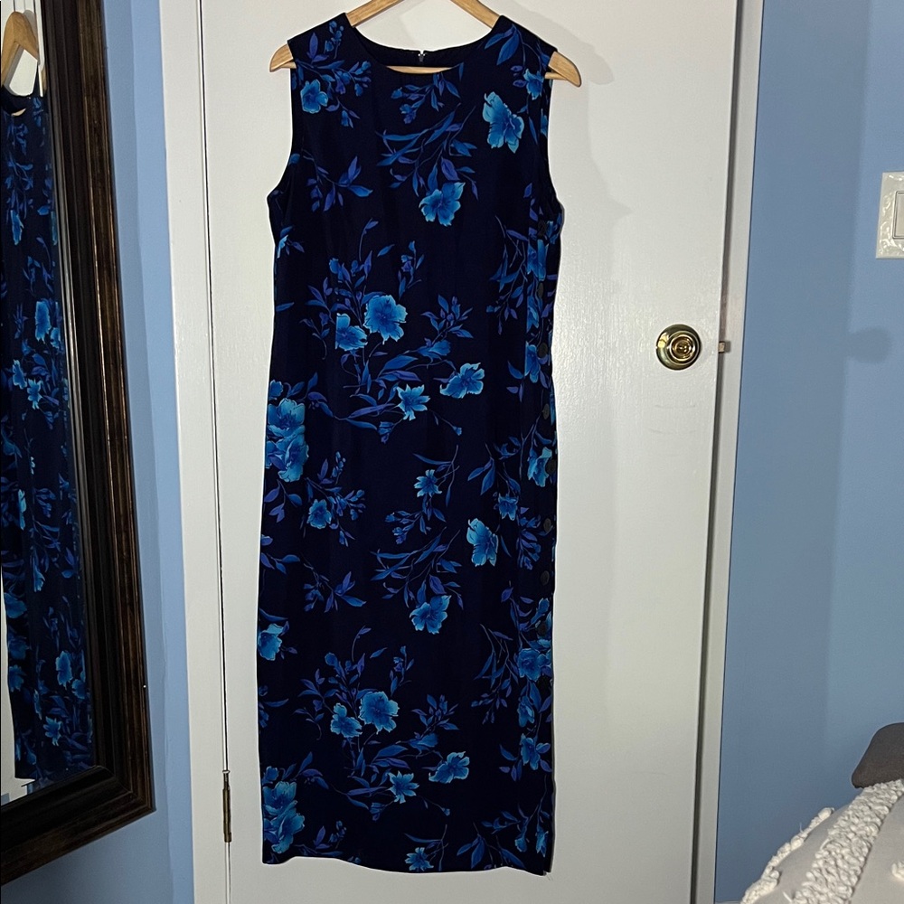 R&K Originals Floral Sleeveless Dress size 14